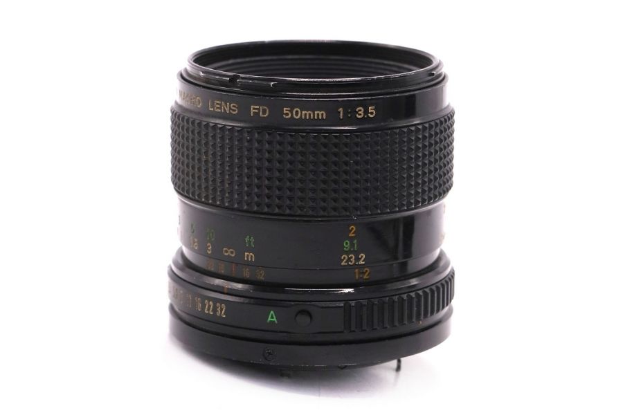Мануальный объектив Canon FD 3.5/50mm Macro