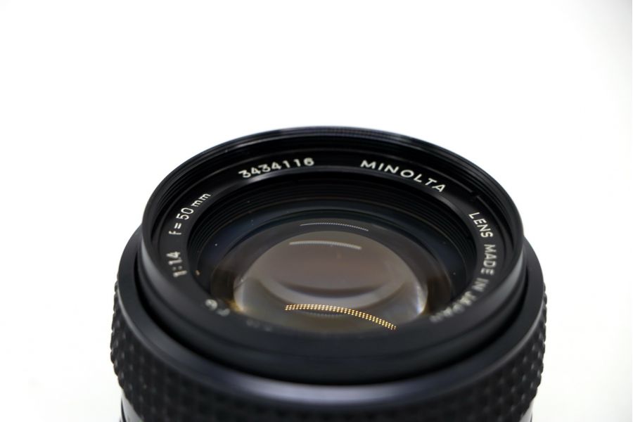 Объектив Minolta MC Rokkor-PG 50mm f/1.4 (Japan)