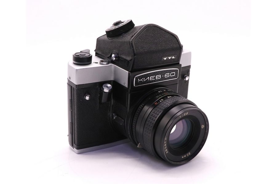 Киев 60 + Arsat C 2.8/80 зеркальный фотоаппарат