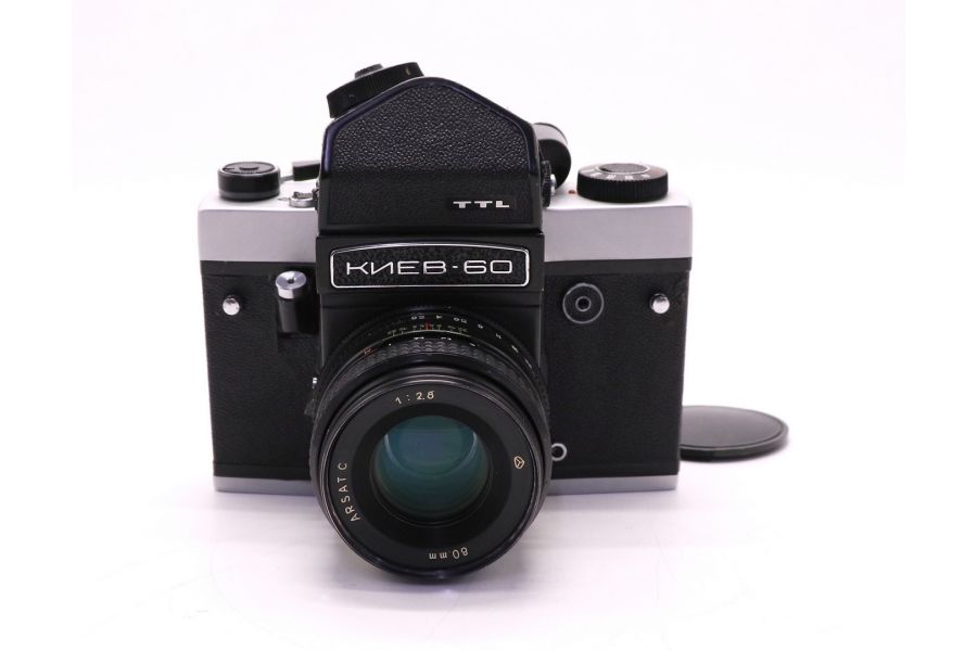 Киев 60 + Arsat C 2.8/80 зеркальный фотоаппарат