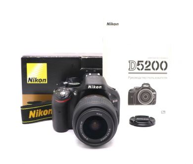 Nikon D5200 kit в упаковке (пробег 1800 кадров)