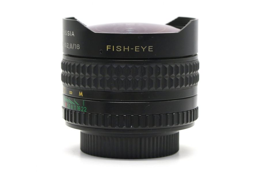 Объектив Зенитар-М МС 16mm f/2.8 Fish-eye (КМЗ)
