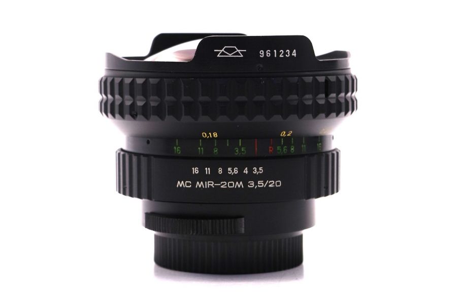 Объектив мануальный Мир-20М МС 3.5/20 М42