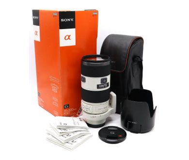 Sony 70-200mm f/2.8G (SAL-70200G) в упаковке