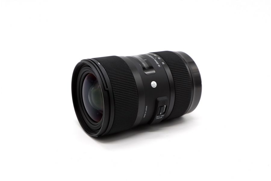 Sigma AF 18-35mm f/1.8 DC HSM Art Canon EF-S в упаковке