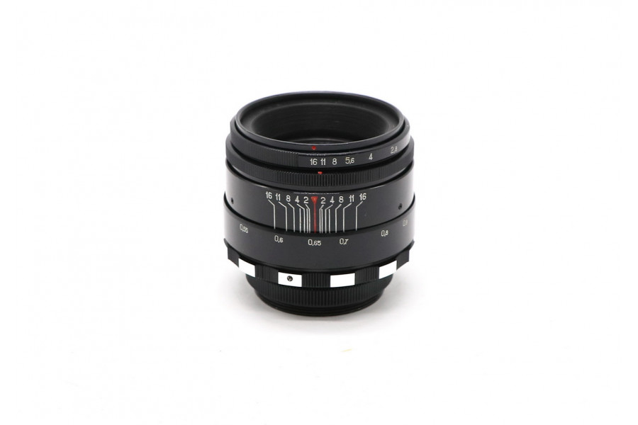 Объектив Гелиос-44-2 2/58 ММЗ в тубусе, СССР