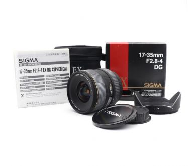 Sigma AF 17-35mm f/2.8-4 DG EX HSM Canon EF в упаковке