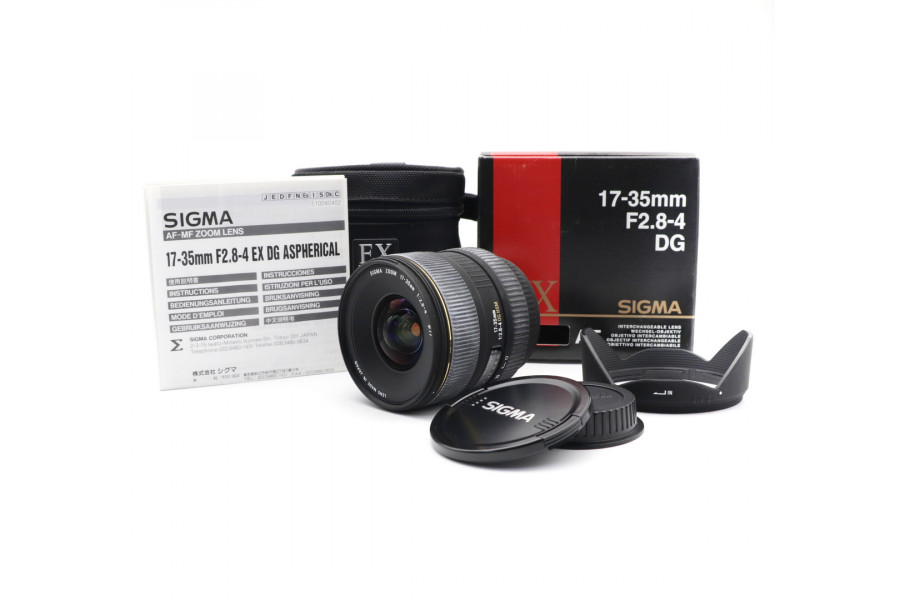Sigma AF 17-35mm f/2.8-4 DG EX HSM Canon EF в упаковке