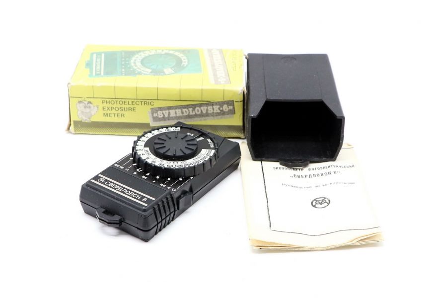 Экспонометр Свердловск-6 в упаковке (СССР, 1985)