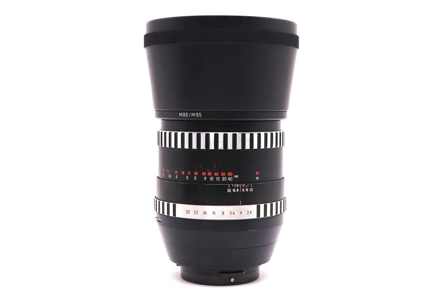 Объектив Sonnar 2.8/180 Carl Zeiss Jena зебра