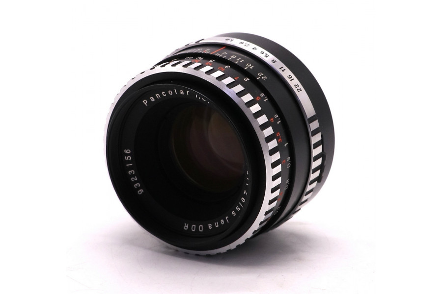 Объектив Pancolar 1.8/50 Carl Zeiss Jena DDR зебра