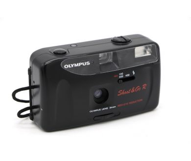 Винтажная 35мм плёночная камера Olympus Shoot&Go R
