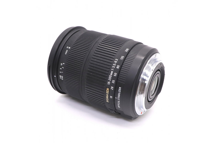 Цифровой Sigma AF 18-200mm f/3.5-6.3 DC OS Canon EF-S