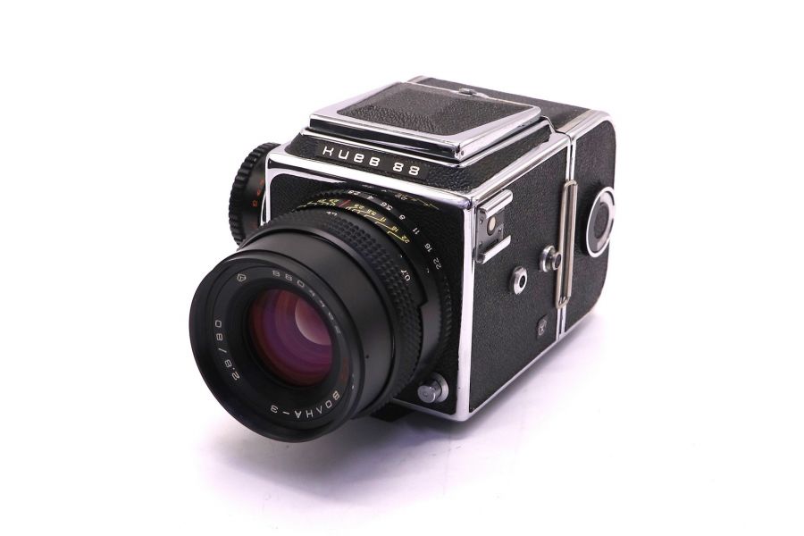 Фотокамера Киев 88 + Волна-3 2,8/80 МС комплект
