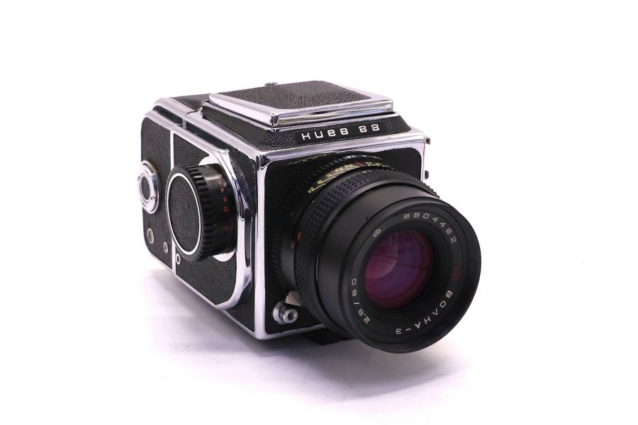 Фотокамера Киев 88 + Волна-3 2,8/80 МС комплект