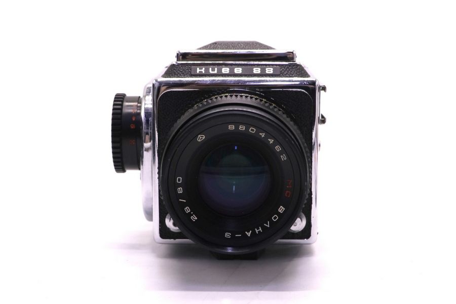 Фотокамера Киев 88 + Волна-3 2,8/80 МС комплект