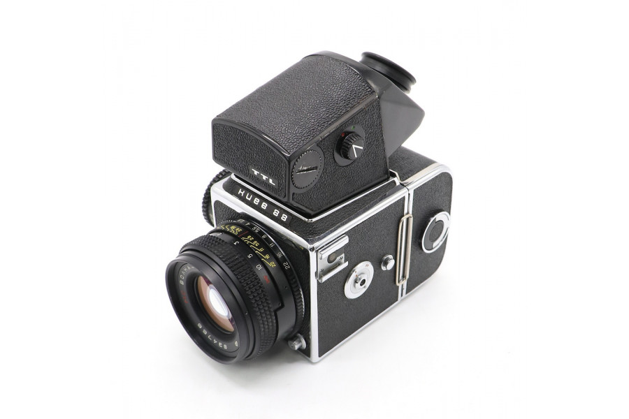 Фотокамера Киев 88 + Волна-3 2,8/80 МС комплект 