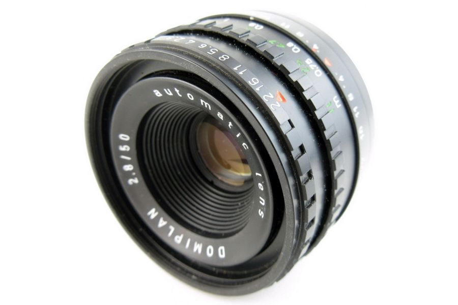 Объектив мануальный Domiplan 2.8/50 automatic lens