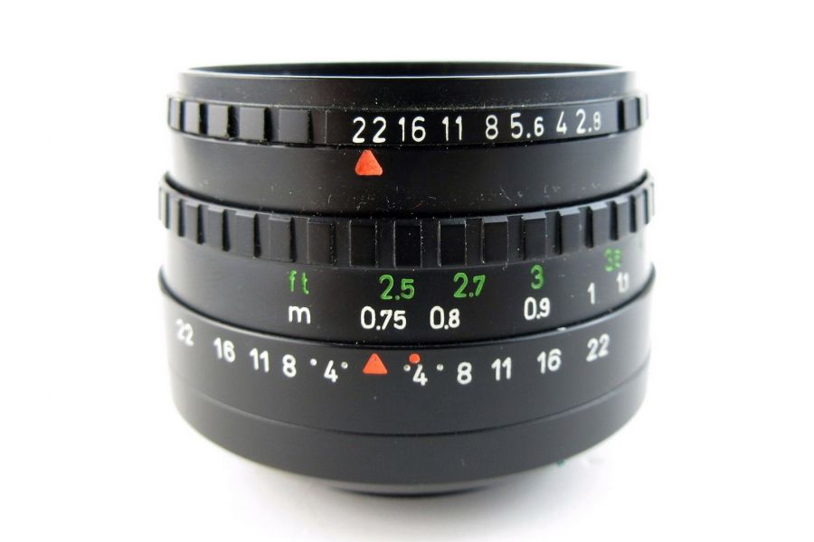 Объектив мануальный Domiplan 2.8/50 automatic lens