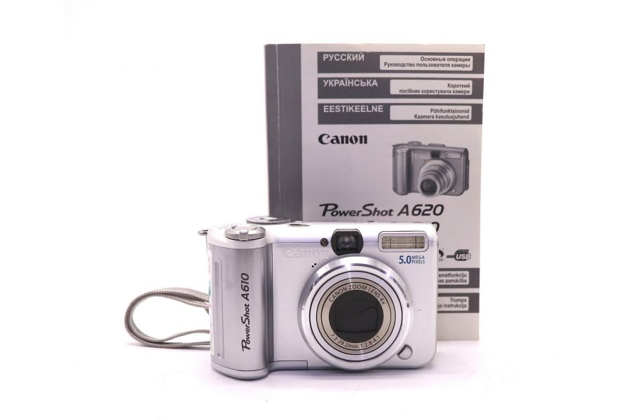 Canon PowerShot A610 компактная цифровая камера