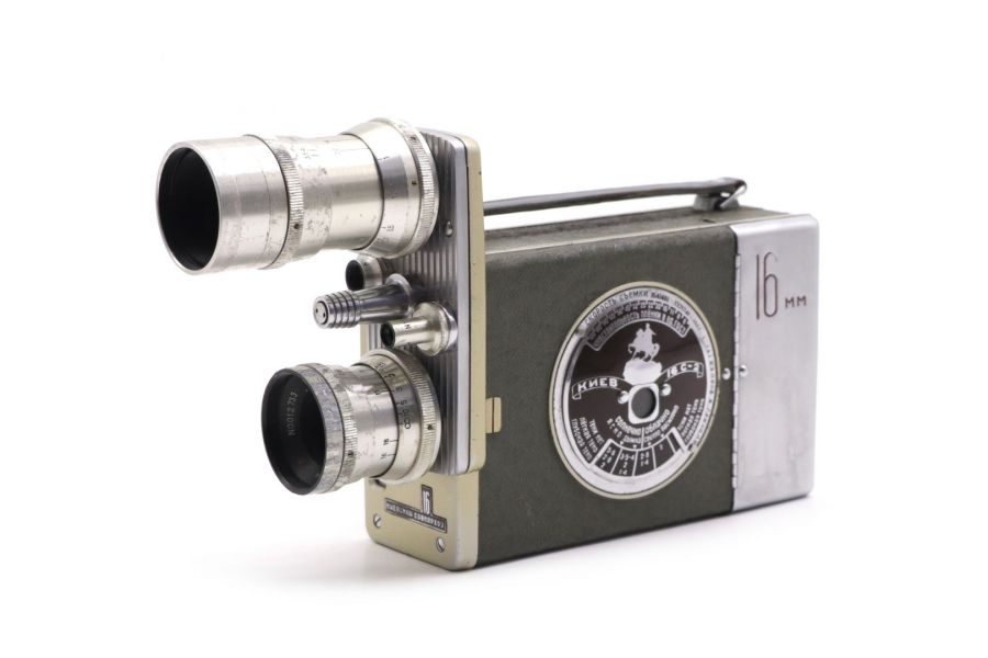 Советская кинокамера Киев 16С-2 (1963г.)