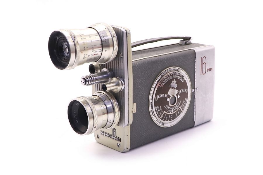 Кинокамера Киев 16С-2 (СССР, 1963г.)