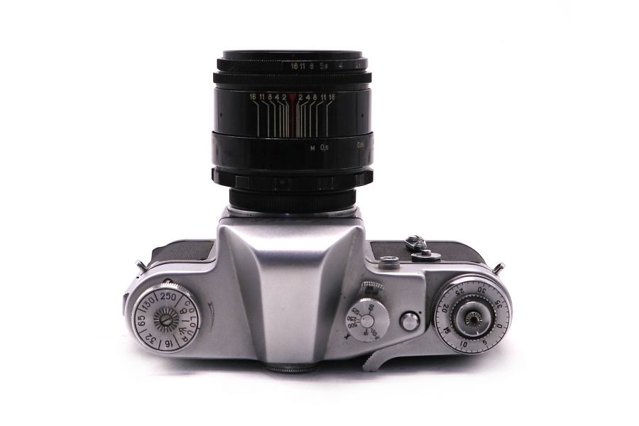 Фотоаппарат Зенит 3М + Гелиос-44 (СССР, 1965)