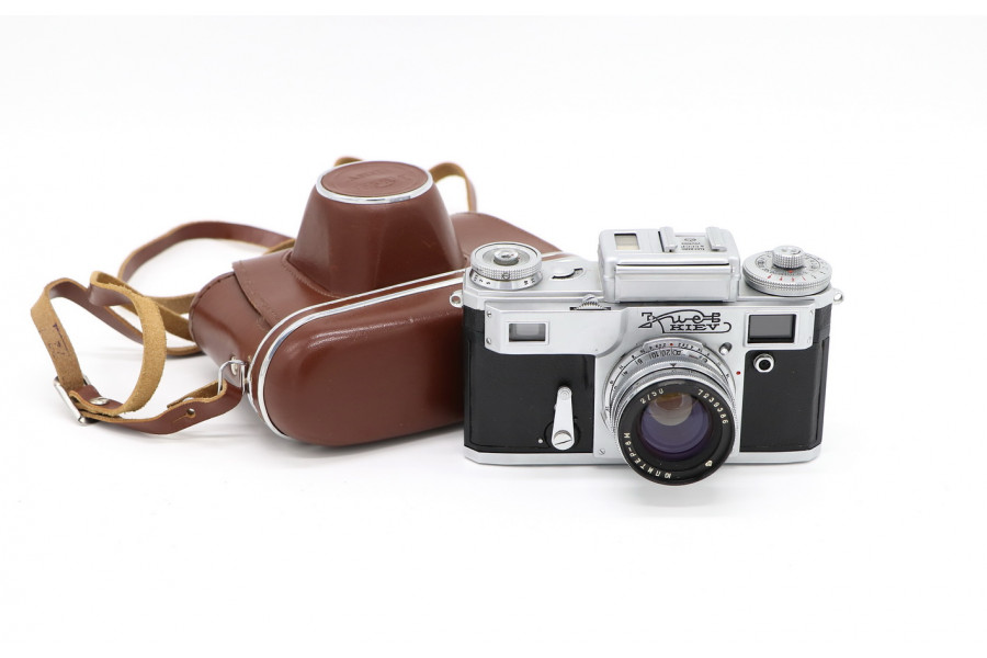 Киев 4 + объектив Юпитер-8М 50mm f/2 в упаковке