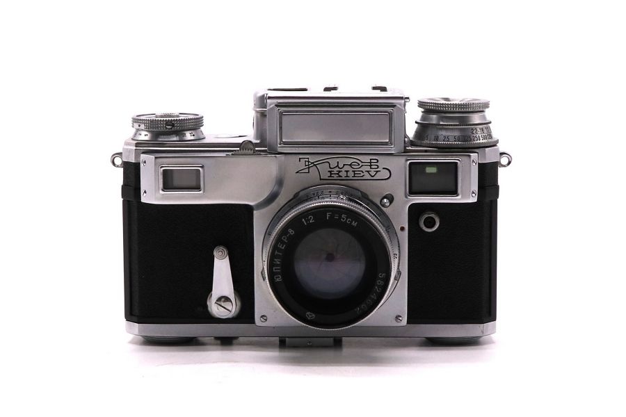 Киев 4 + объектив Юпитер-8М 50mm f/2 в упаковке