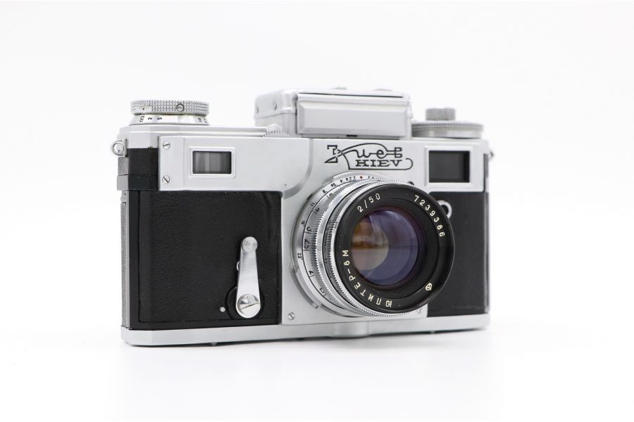 Киев 4 + объектив Юпитер-8М 50mm f/2 в упаковке