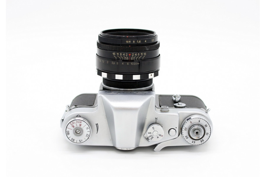 Камера Зенит 3М/Zenit 3M + Гелиос-44 (СССР, 1967)