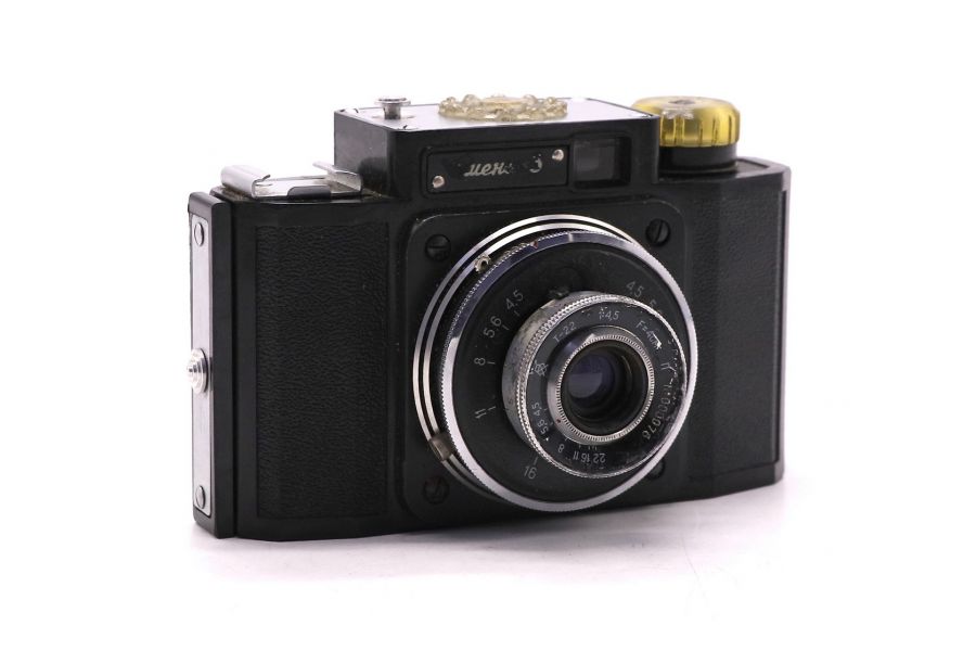 Советский шкальный фотоаппарат Смена 3 (СССР)