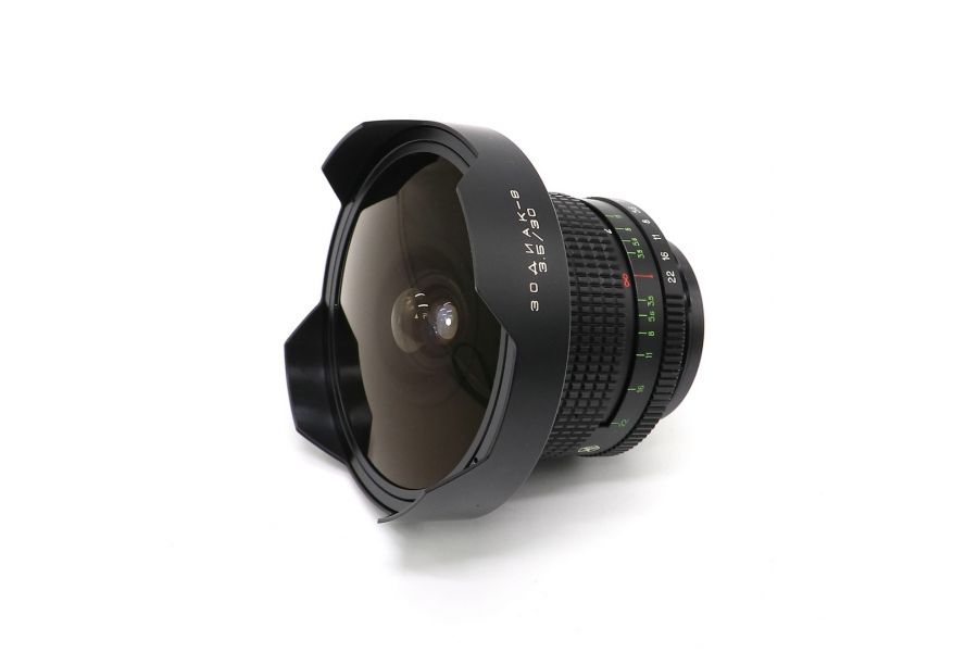 Широугольный объектив Зодиак-8 3,5/30 в тубусе