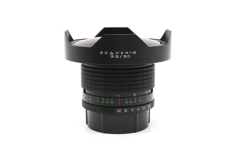 Широугольный объектив Зодиак-8 3,5/30 в тубусе