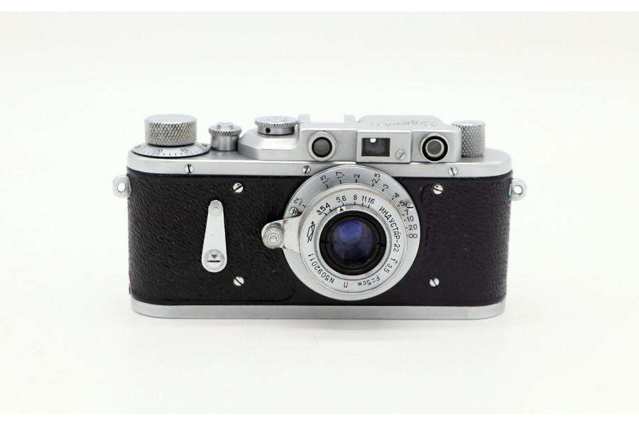 Дальномерный фотоаппарат Зоркий 2 + Индустар-22