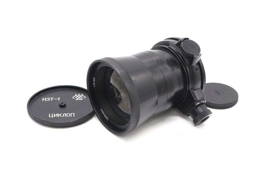 Мануальный объектив Циклоп 1.5/85 (РОМЗ, 1991)