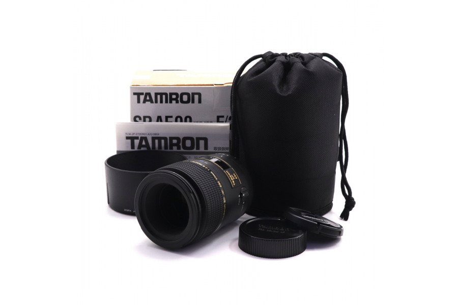 Объектив Tamron SP AF 90mm f/2.8 Di Macro Pentax K в упаковке