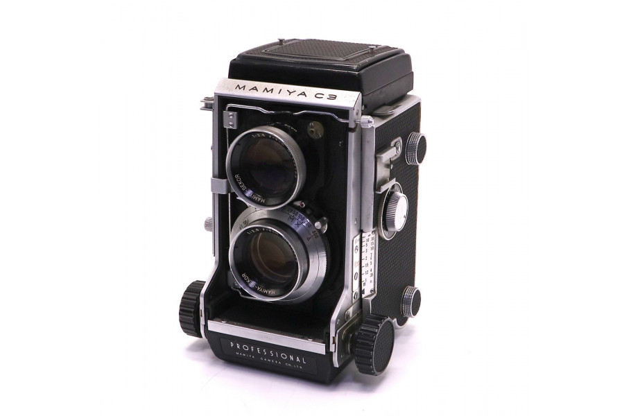 Среднеформатная двухобъективная Mamiya C3