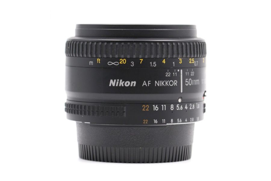 Объектив цифровой Nikon 50mm f/1.8D AF Nikkor