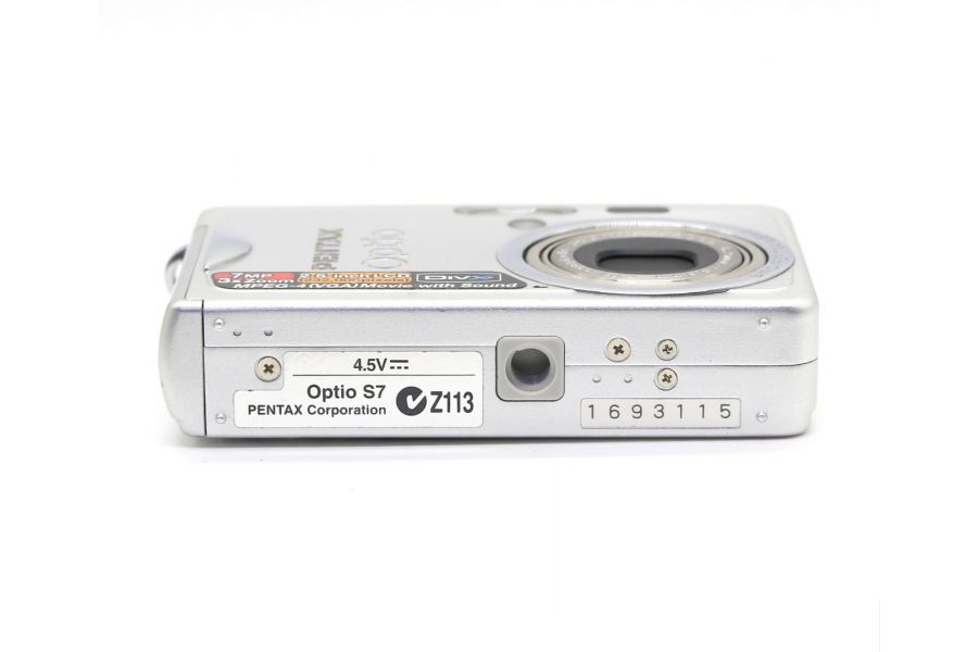 Компактный цифровой фотоаппарат Pentax Optio S7