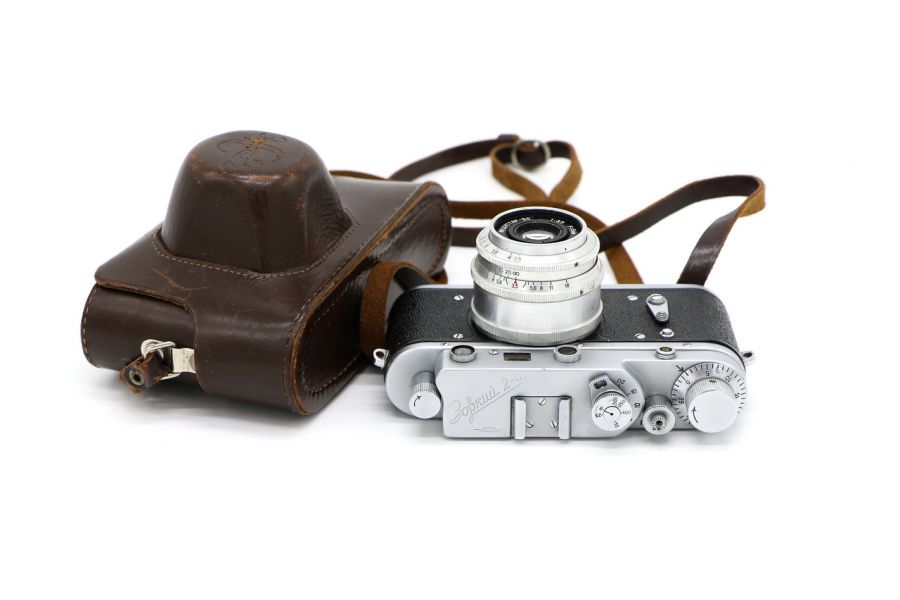 Редкий фотоаппарат Зоркий-2С Фестивальный