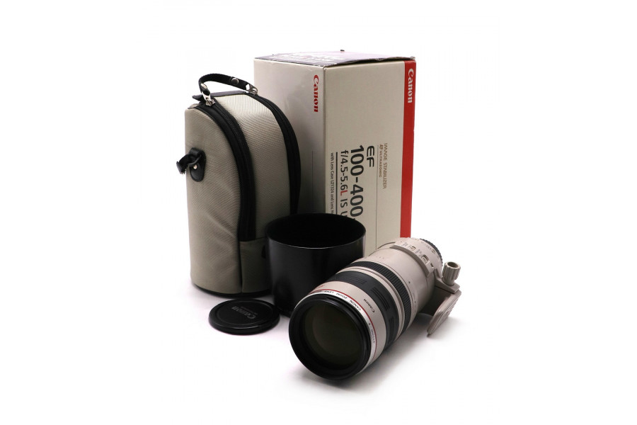 Canon EF 100-400mm f/4.5-5.6L IS USM в упаковке