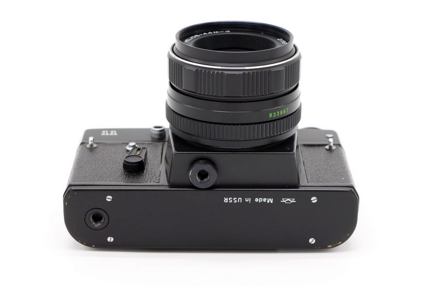 Зеркальный фотоаппарат Зенит 11 kit + Гелиос (СССР, 1987)