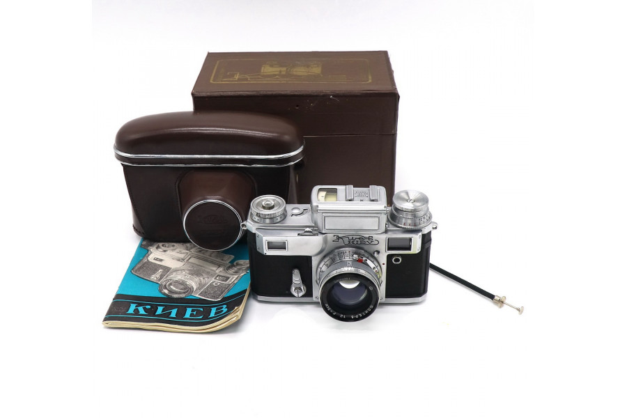 Советский фотоаппарат Киев 3А kit в упаковке