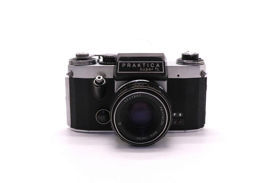 Praktica Super TL + объектив Pentacon 1.8/50 auto