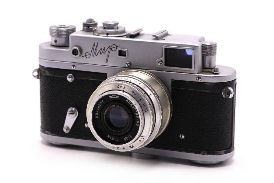 Фотоаппарат советский Мир + Индустар-50 (СССР)