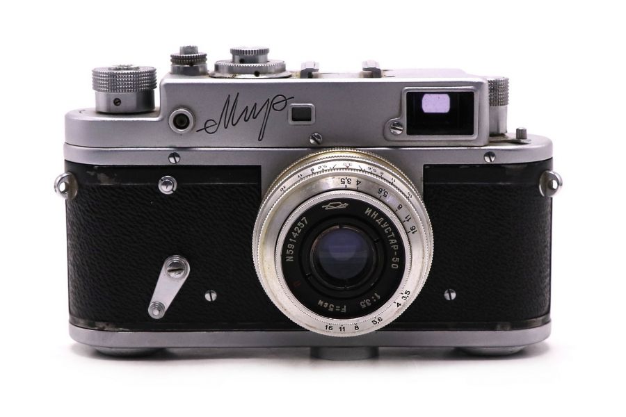 Фотоаппарат советский Мир + Индустар-50 (СССР)