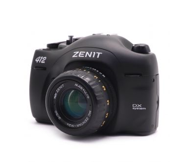 Зеркальный пленочный фотоаппарат Зенит 412 kit
