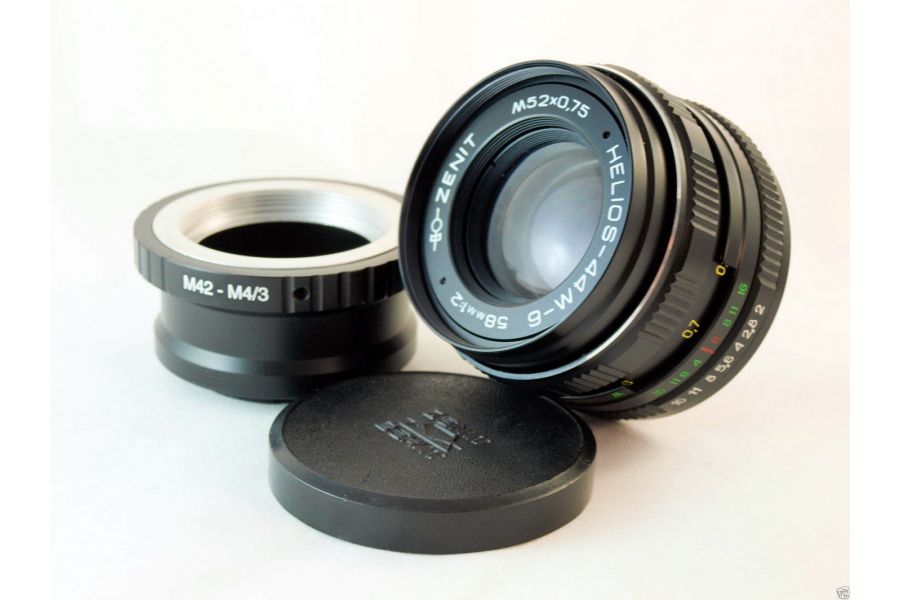 Гелиос-44М-6 для Micro 4/3 (СССР, 1989)