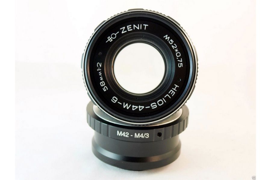 Гелиос-44М-6 для Micro 4/3 (СССР, 1989)